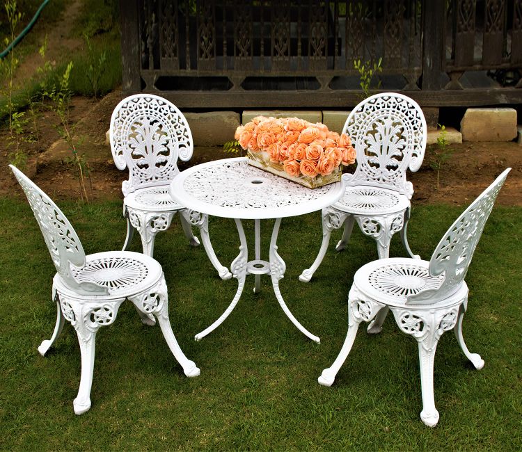 cast iron lawn furniture